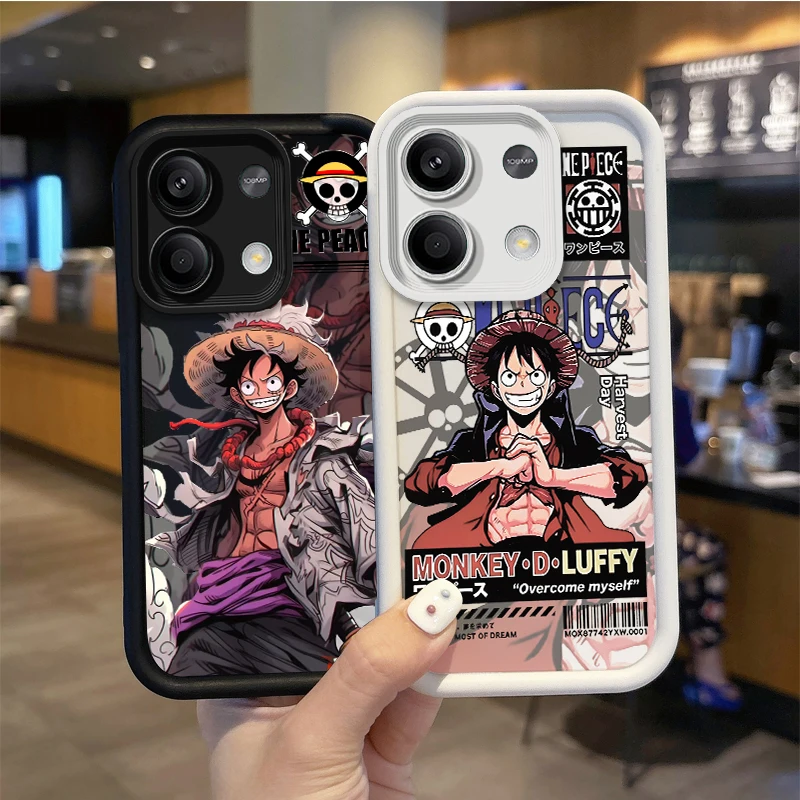 Anime O-One Piece Phone Soft Case For Redmi Note 13 12 Pro Plus 4G 5G Note 13 12 11 10 9 Pro 12C 10C 9C A2 A1 TPU Silicone Cover