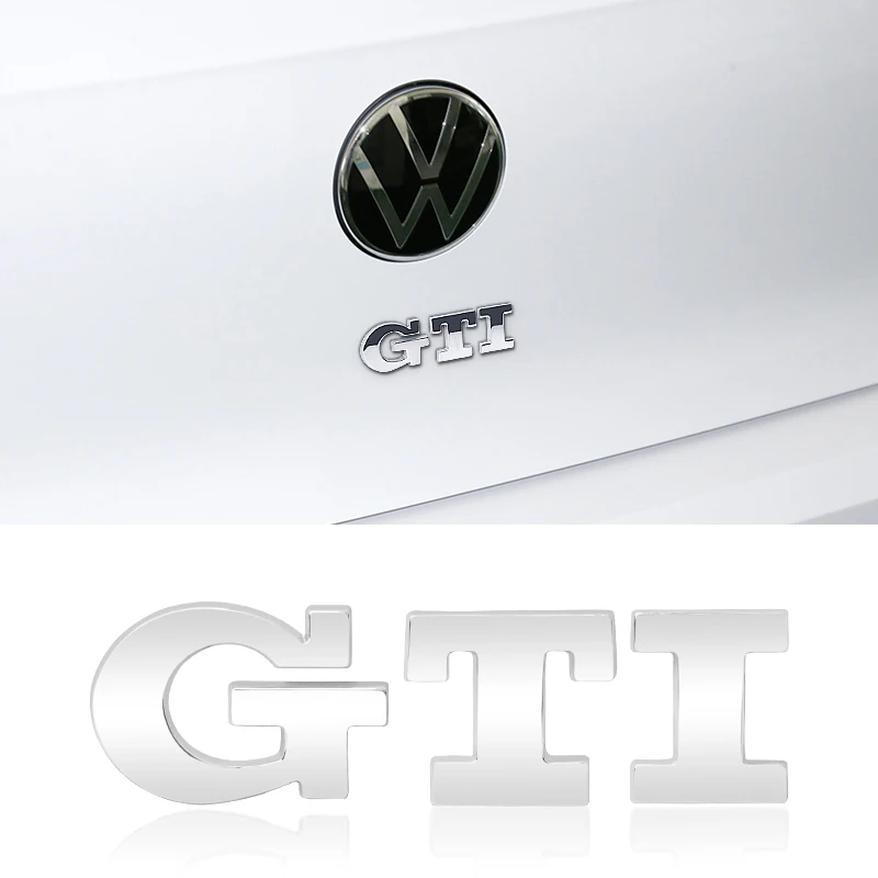 3D Car Metal Sticker Badge Body Stickers For Volkswagen Golf R Rline Tiguan Touareg Polo GTI CC Passat R36 Scirocco Auto Parts