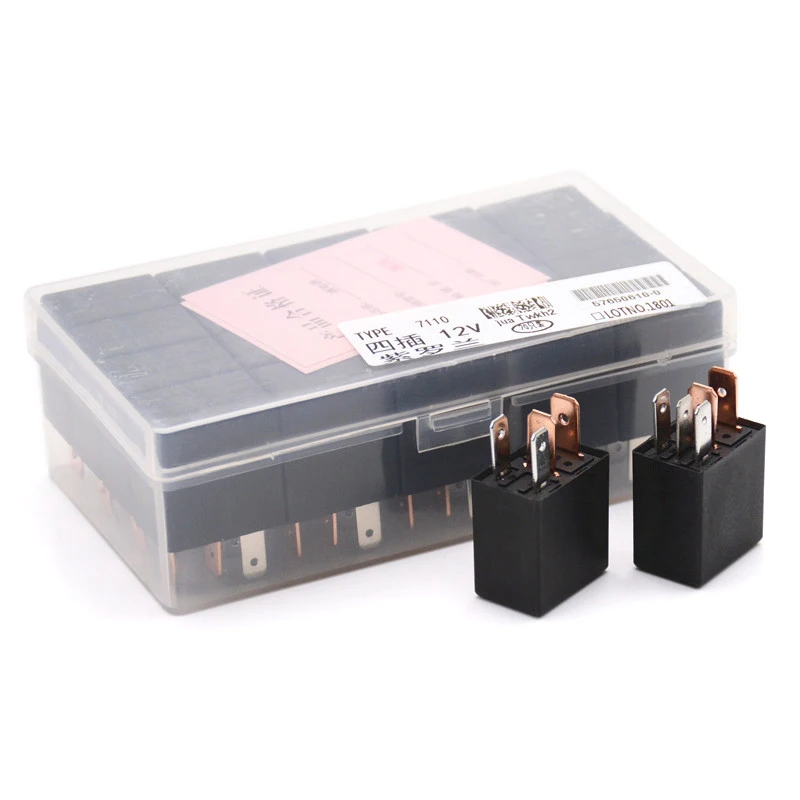 New·1PC Car Relay - DC 12V 40A Rated Current 1NO 1NC SPDT 4/5 Pins Car Automotive Alarm Relay 40