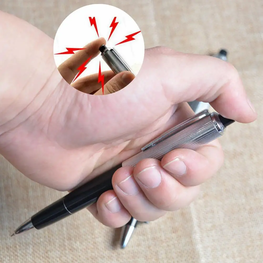 1pcs Creative Electric Shock Pen Toy Utility Gadget Gag Joke Funny Prank Trick Novelty Funny Pen Friend\'s Best Gift Joke Toy