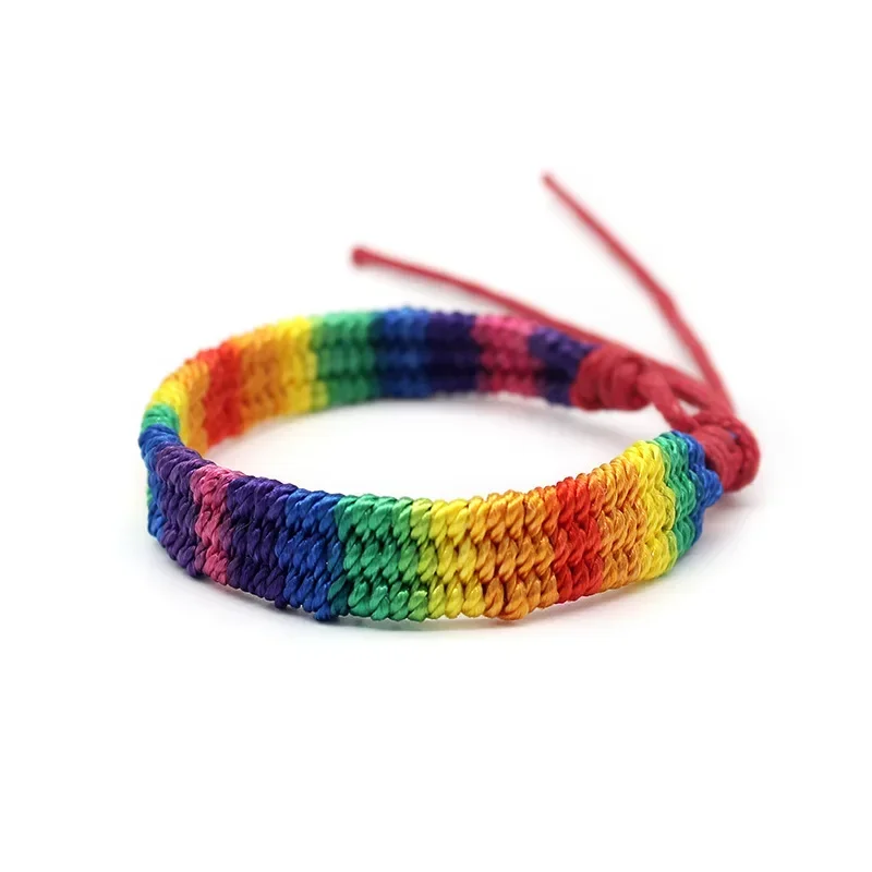 

Fashion All Match Simple Color Bracelet for Men Women Popular Cute Hand Woven Adjustable Bracelet Boys Girls Holiday Gift