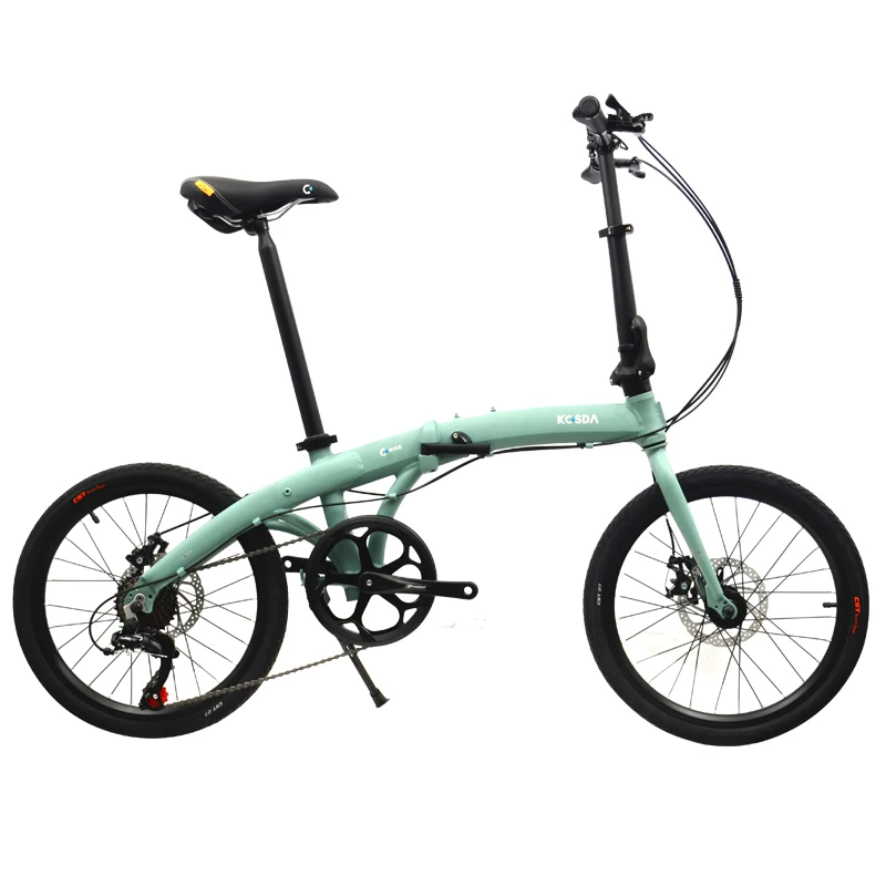 Y*r様 ☆程度良好☆ 20in(451) ディスクブレーキ タイヤ付き 低走行 メカニカルディスクブレーキ付き折りたたみ自転車,7スピード,9スピード