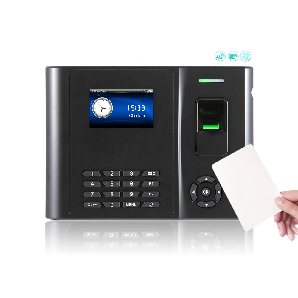 RFID Card Reader Access Control System With TCP/IP USB Biometric Fingerprint Biometric Time Attendance System With 4G GT210