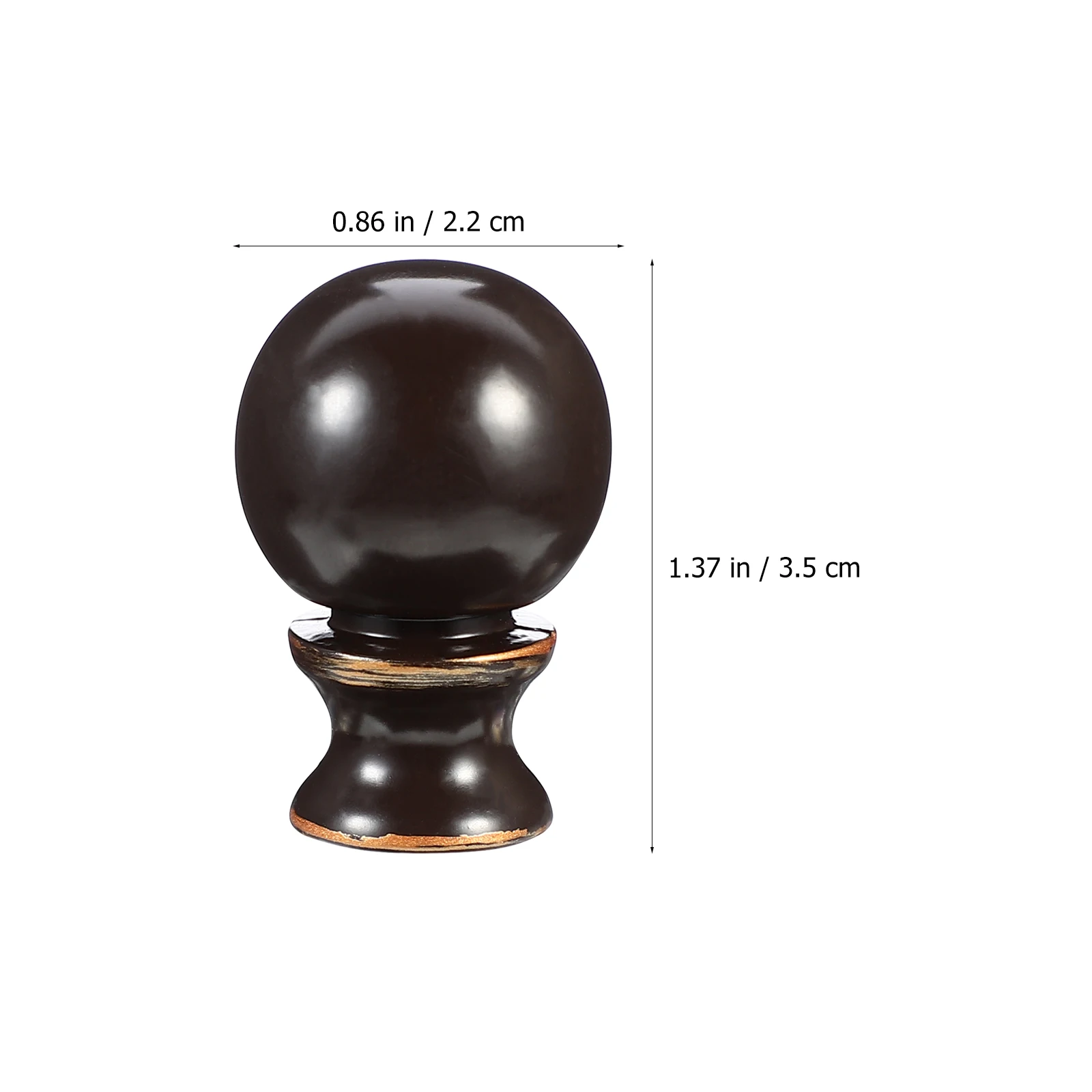 

2pcs Lamp Finial Metal Knob Zinc Alloy Light Screw For Table Floor Lamp Decoration Lampshade Holder Accessories