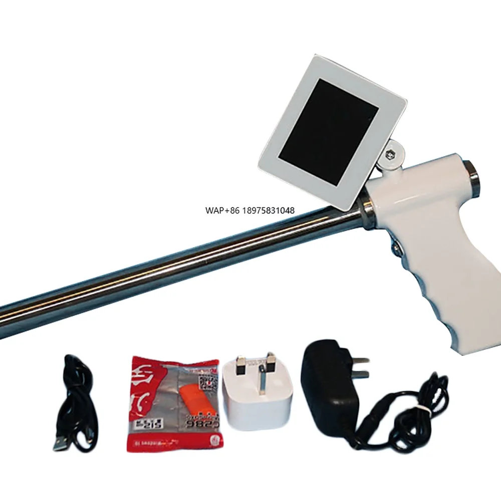 

Portable veterinary equipment bovine artificial intelligence device tube livestock vision artificial insemination