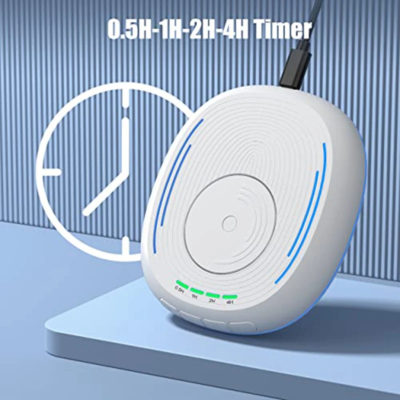 1 PCS Mouse Mover Device With Timer, ON/Off Switch, Breathing Light For Prevent Computer Laptop Screen Sleep