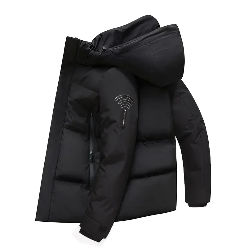 Winter Europe and the United States goose down jacket men outdoor windproof and extremely cold thick coat long men.