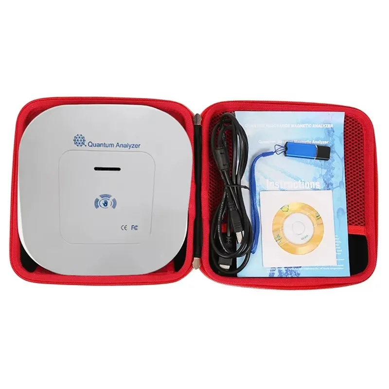 A19E-10G Quantum Resonance Magnetic Analyzer Set Hand Touch Quantum Body Analyzer With 52 Reports For Sub-Health Test 10Th