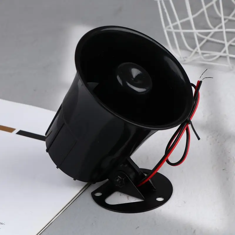 

1/2/3Pcs DC 12V Treble Siren Horn Outdoor Alarm Sirena Alarma Speaker Wired Loud Alarm Horn For Alarm System 110dB