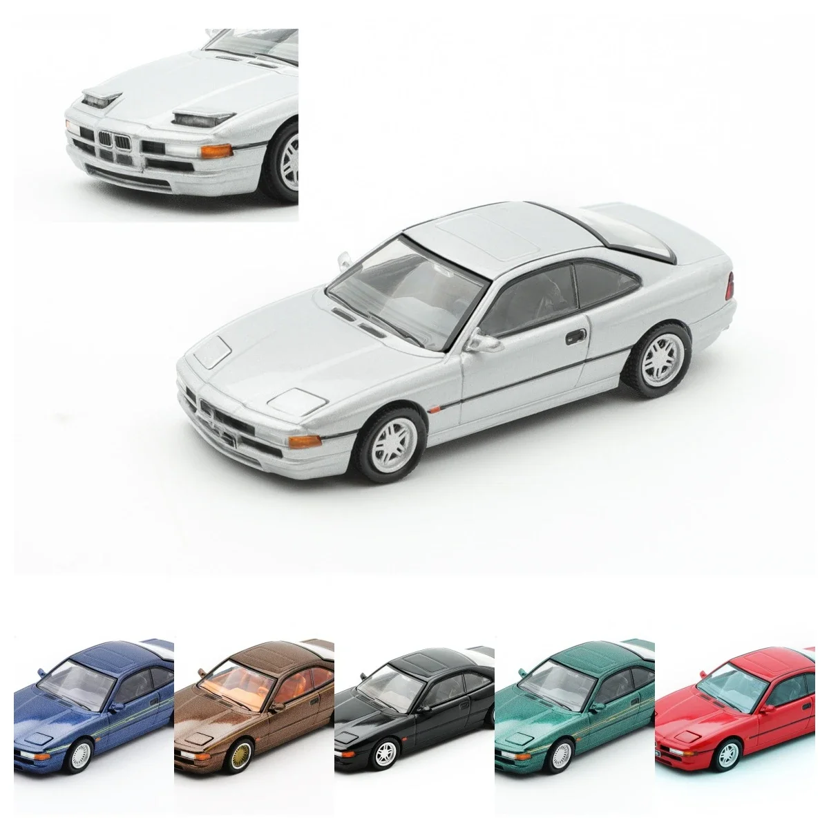 SHADOW 1:64 850Csi Green Blue  Silver Red Model Car