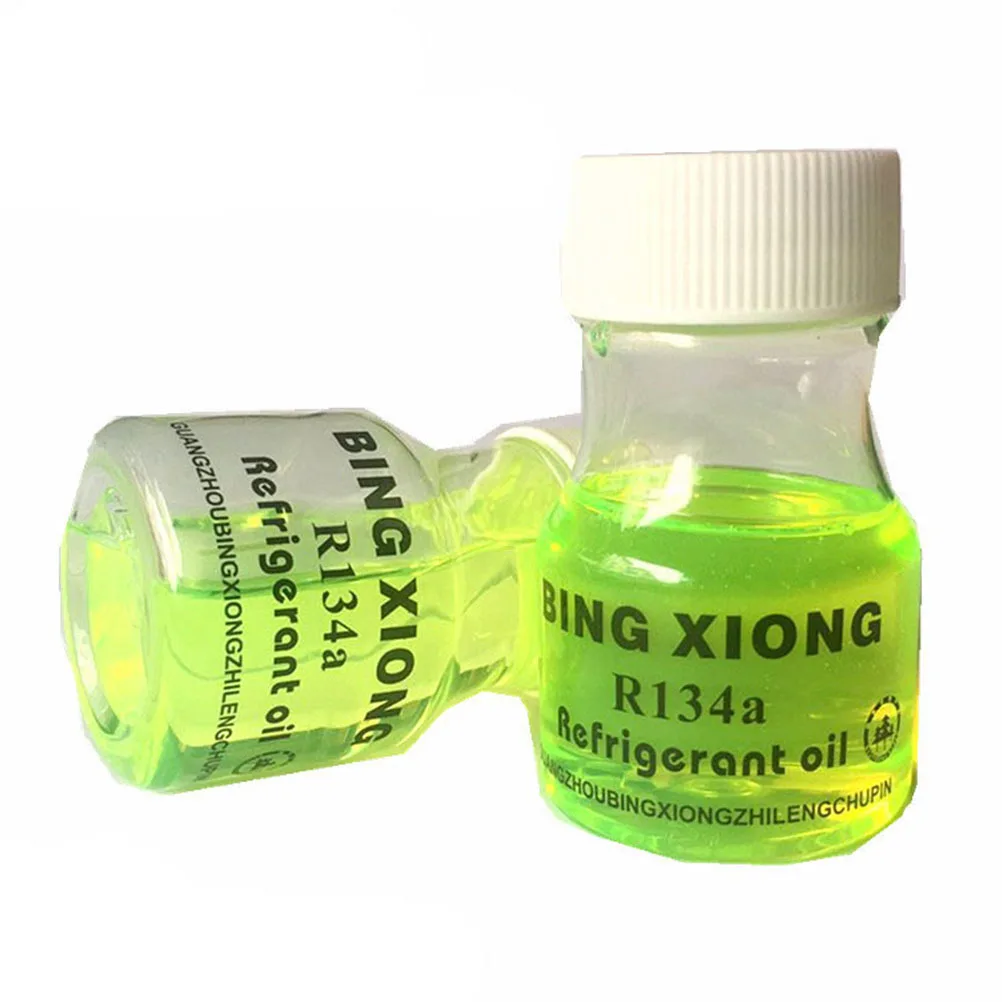 

2Pcs 60Ml Fluorescent Leak High Concentration Ac Dye for Air Condition Leak Discovery Refrigerant Oil Eco Friendly