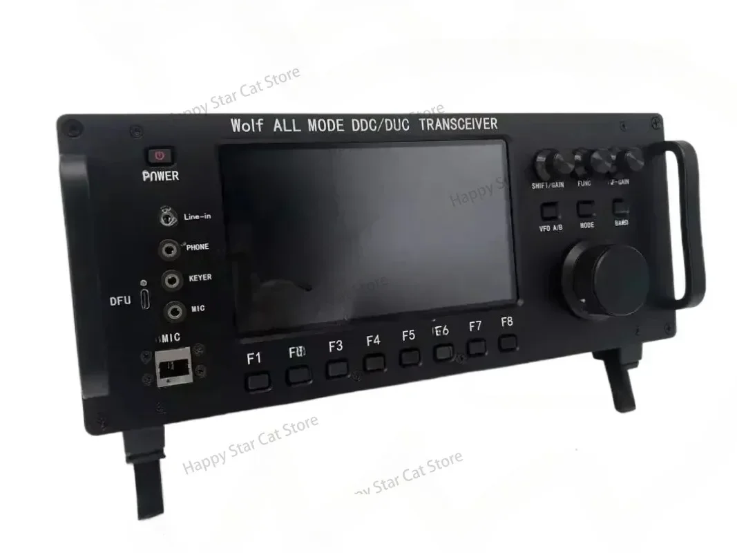 20W 0-750MHz Wolf Full Mode DDC/DUC Transceiver Mobile Radio LF/HF/6M/VHF/UHF Transceiver