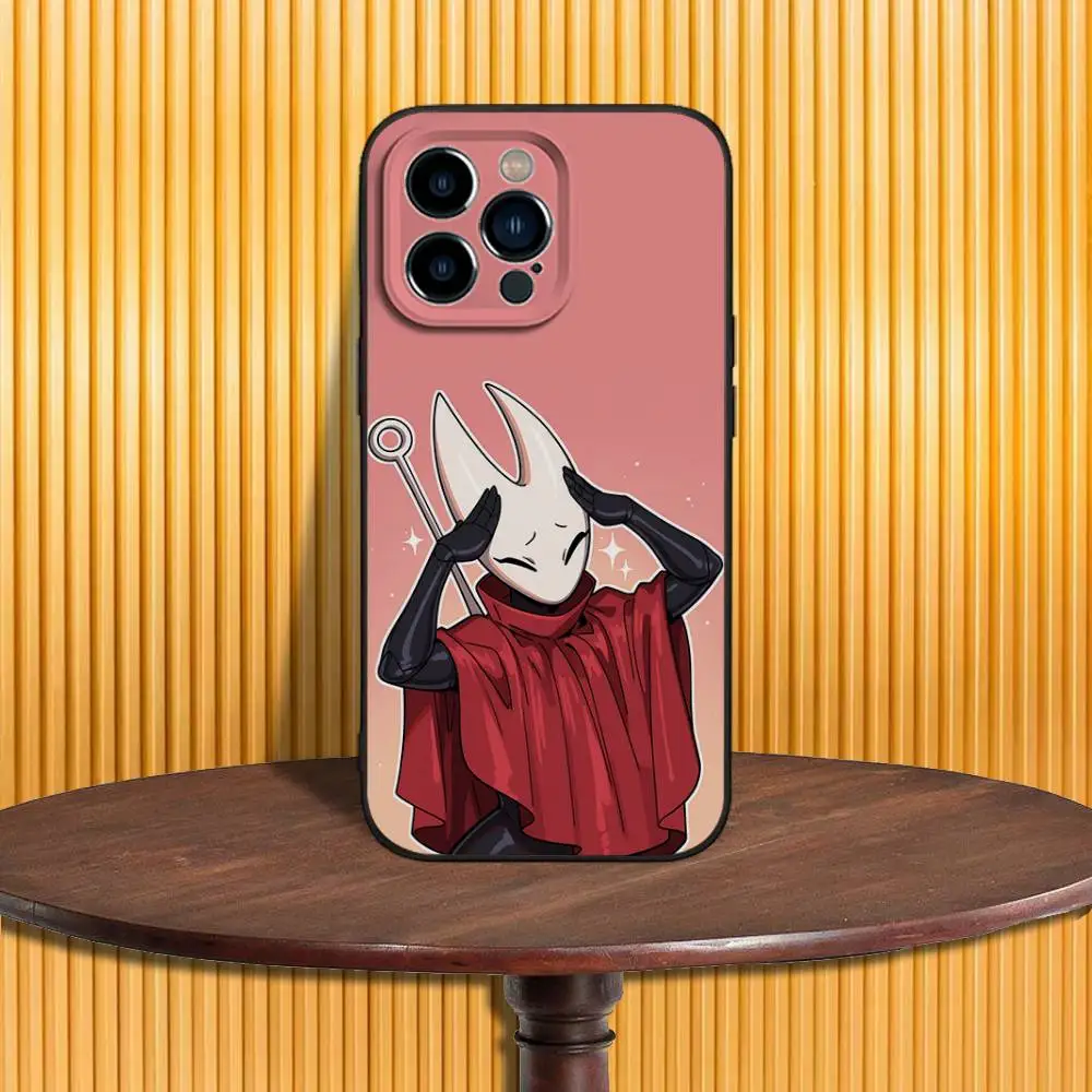 Hollow Knight iPhone Shockproof Silicone Case - alternate angle