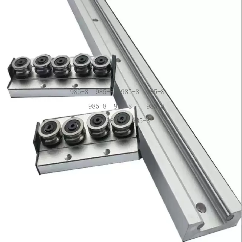 SGR15 Linear Slide Table, Precision Synchronous Belt Linear Module Reciprocating Motion Axis Guide Rail