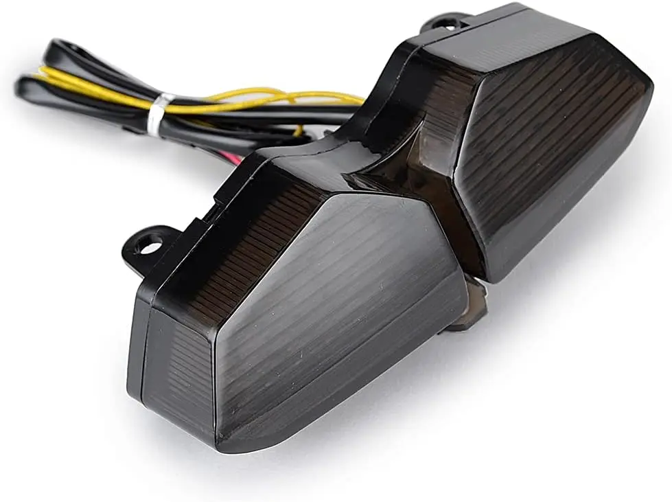 

Motorcycle Tail Light Turn Signal LED Integrated Blinker Smoke Compatible with YZF R6 YZF-R6 2003-2005 / R6S 2006-2009