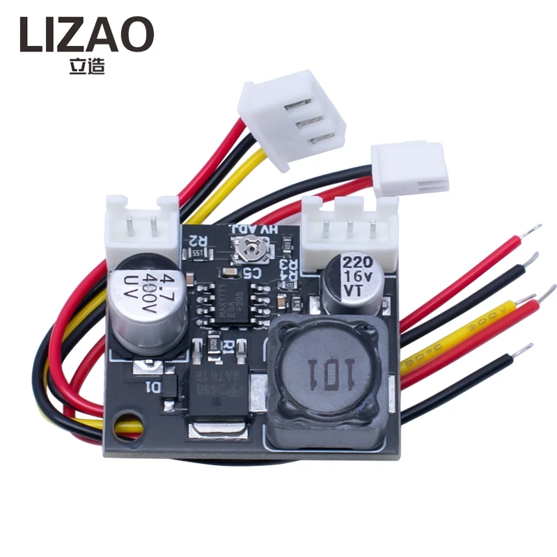 LIZAO MAX1771 DC-DC High Voltage Boost Module 5V-12V to 170V Glow Tube Nixie Tube Magic Eye Power Board With Off Function