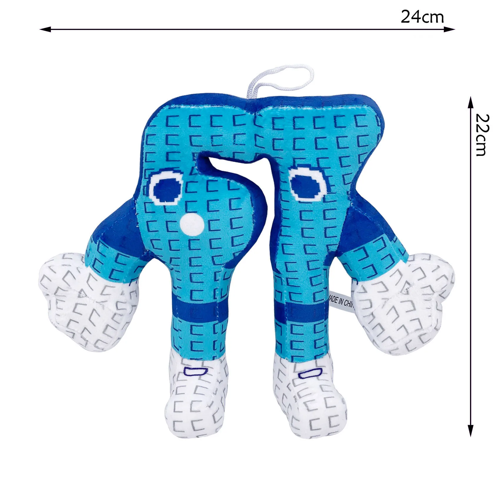 

New Steel a Brainrot Jandel Black Monkey Plush Toy Doll with Red Hat Christmas Gift