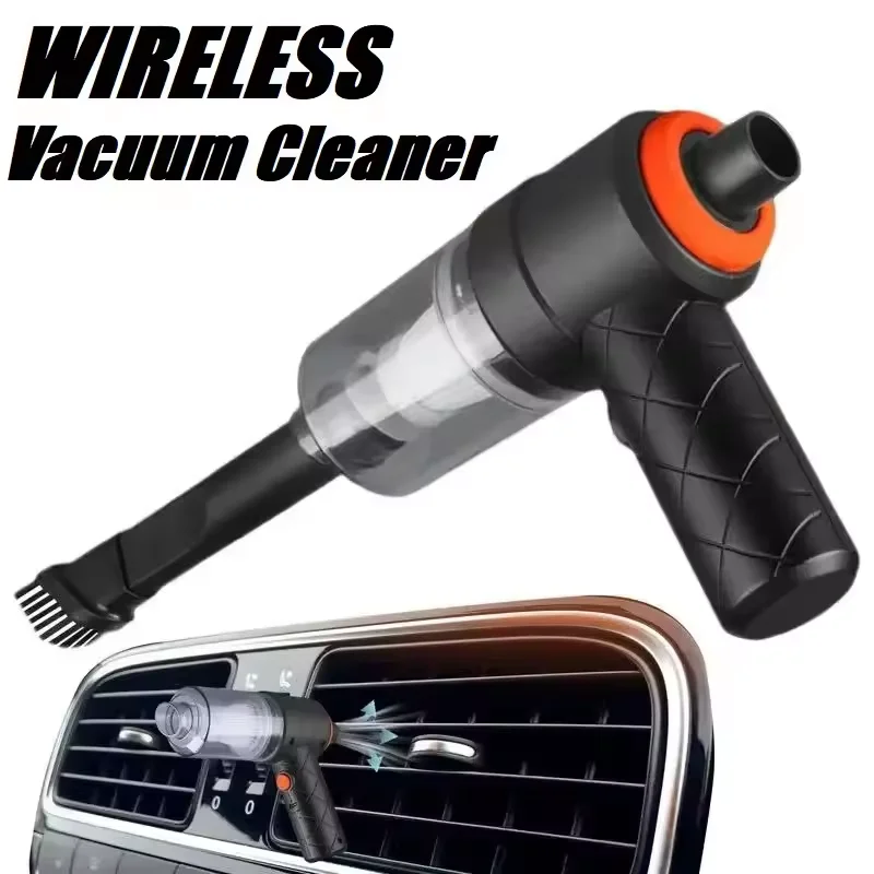 6000PA Car Vacuum Cleaner Portable Wireless Cleaner for Home Appliance Powerful Cleaning Machine Car Cleaner for Keyboard ﻿