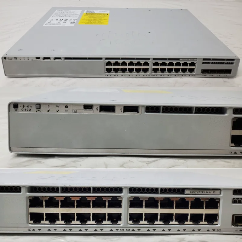 C9200L-24T-4X-E 시스코 신형 C9200L  - Managed Switch 24 Port Gigabit 리뷰 및 가격