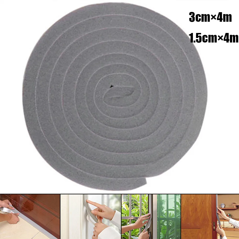 Draft Door Seal Foam Accessories Door High Quality Replacement Seal Stopper Weather Weatherproof Windproof Kit
