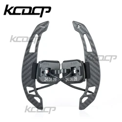 Fit for Audi A5 A7 Q3 S8 A3 8P R8 Tt S3 A6 C7 Rs3 A4 B9 TTRS B8.5 Q5 Q7 Q8 A5 A8 RS4 RS5 RS6 carbon fiber magnetic shift paddles