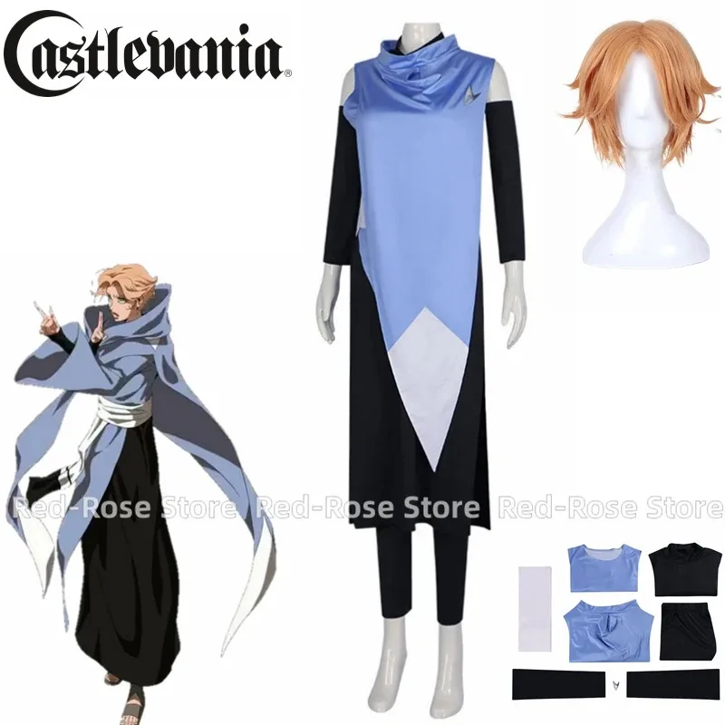 

Игра Castlevania S Dua Verunandesu Bleu Outfit Косплей Костюм