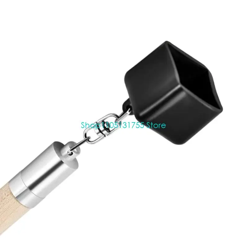 K0EF Handle Billiard Cue Tip Tool for Snooker Portable Billiard Cue Prep Tool