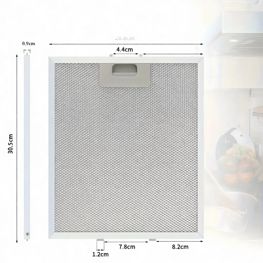 Commercial Kitchen Vent Hood - Filtre à graisse en aluminium pour