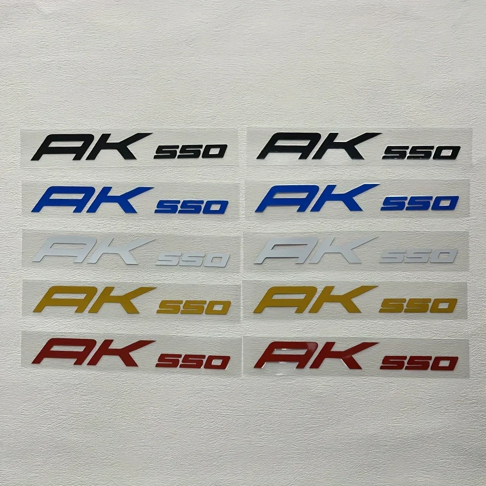 

2 шт. автомобильные наклейки «AK550», несколько цветов, наклейки с логотипом, уникальные аксессуары автомобильного бренда