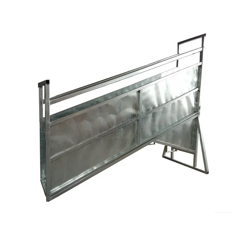 Height adjustable hot dip galvanized loading ramps sheep cattle loading dock for truck