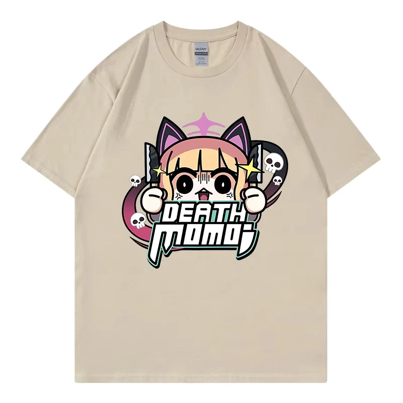 Blue Anime Archive T-Shirt Funny Men Anime Print Cartoon Tops Harajuku Unisex Clothing Cosplay Clothes Cotton Graphic T-Shirts