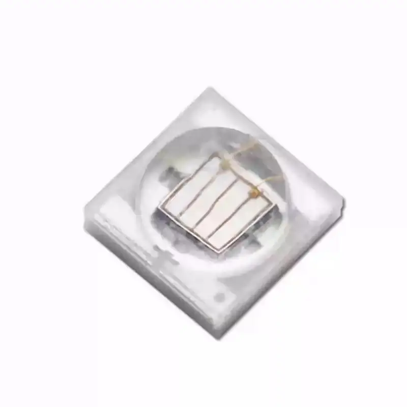 10pcs 3535 High-power 3W Violet LED Beads, 365nm/370/395/400nm UV, for Curing and Fluorescent Agent Detection, SMD Purple Light