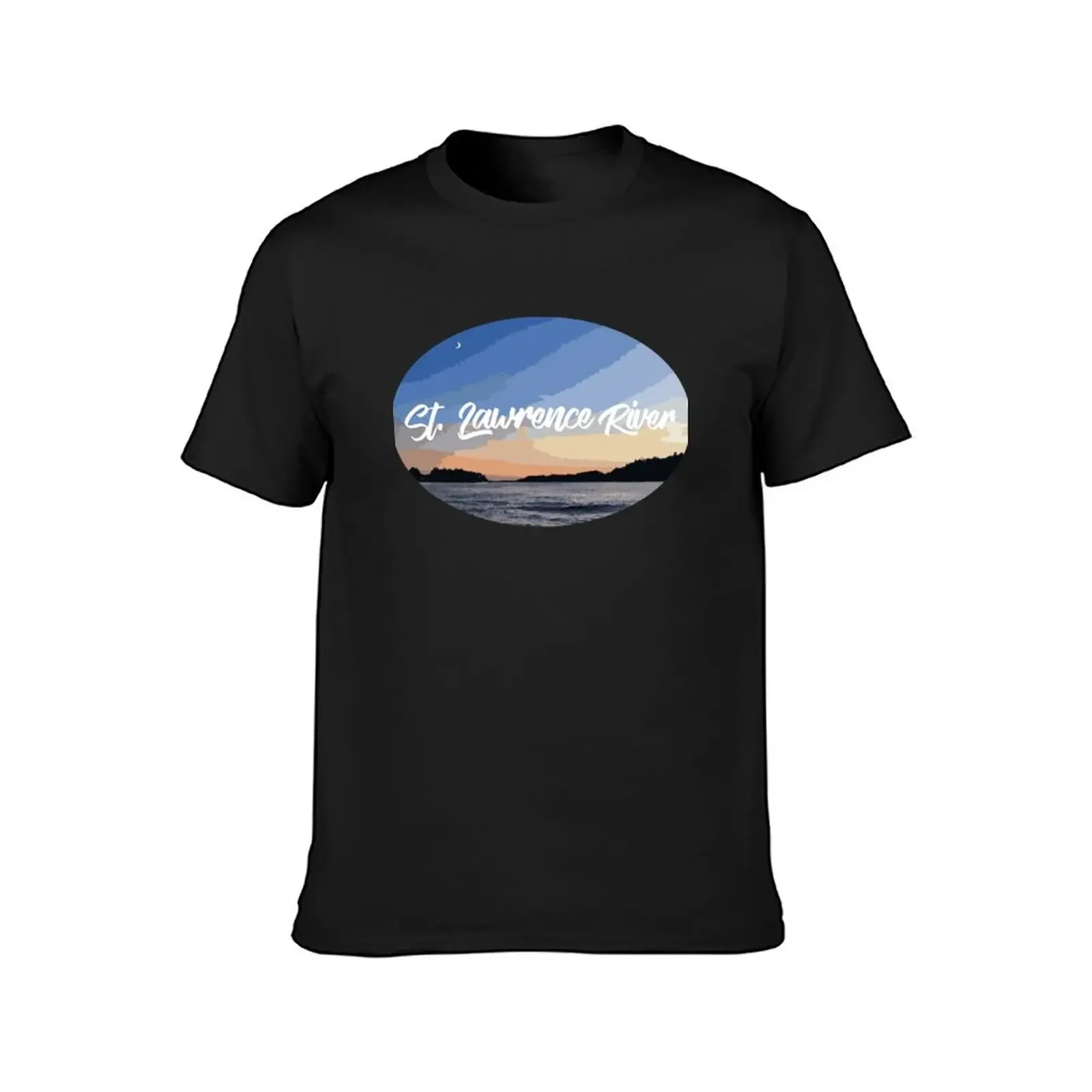 St. Lawrence River T-Shirt Blouse shirts graphic man t shirt mens t shirts pack