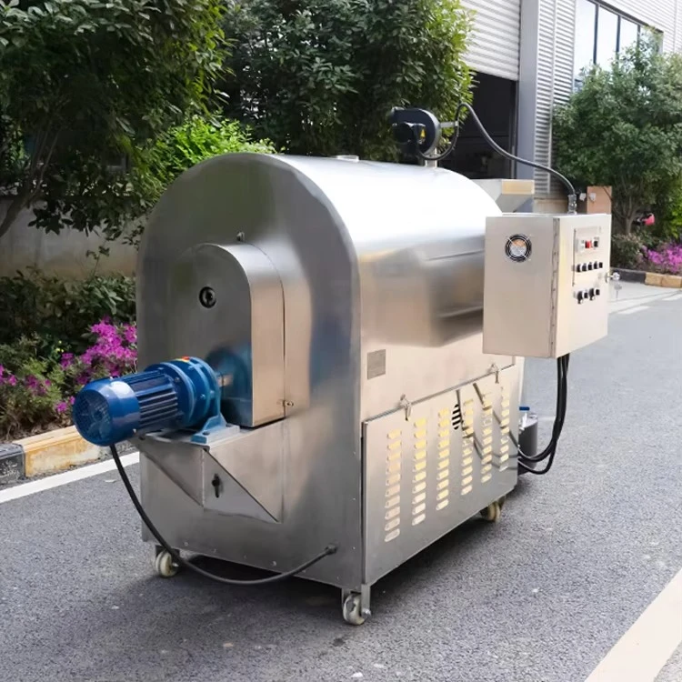 Compact Nut Roaster with Temp Control – Ideal for Peanut Butter Prep, Chocolate-Making & Snack Production