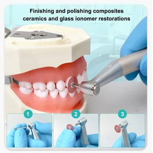 Diskler ve dental Seramik restorasyonların bitirilmesi ve parlatılması ve ardından cam malzemelerin ayna bitirilmesi 135 ° C'de otoklavlanabilir, 50 adet / torba Porselenin bitirilmesi için en iyi 10 satış-no. 5