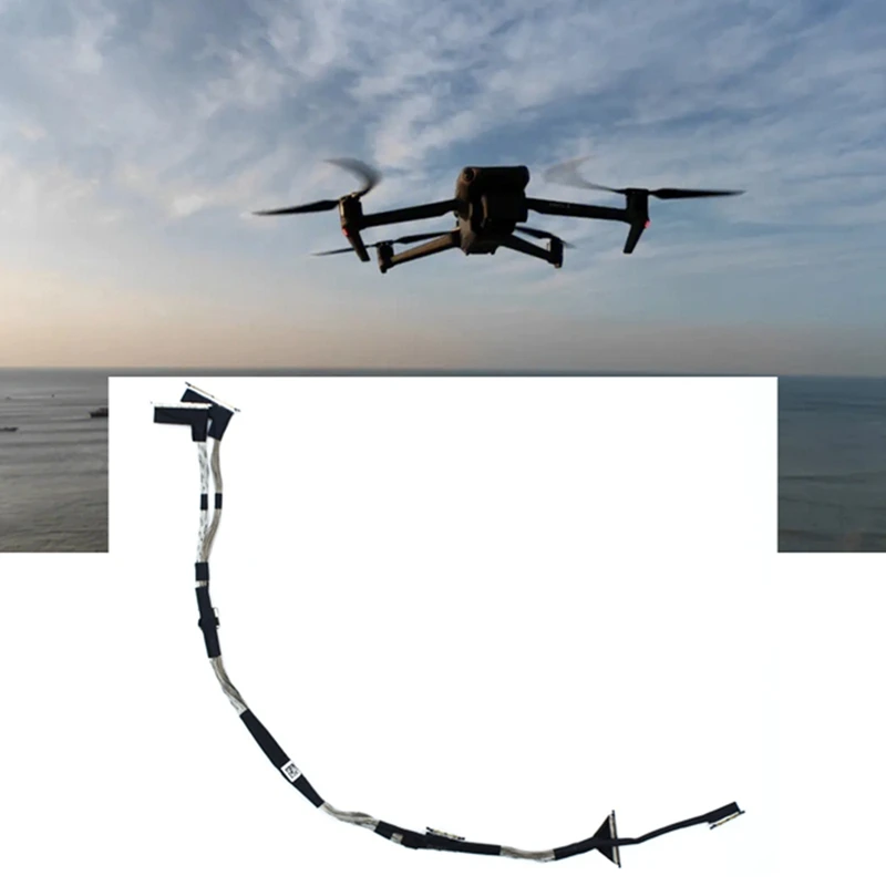 Gimbal Camera Signal Cable para DJI Mavic 3 Pro, Acessórios Multifuncionais Peças, Braço do eixo Coaxial