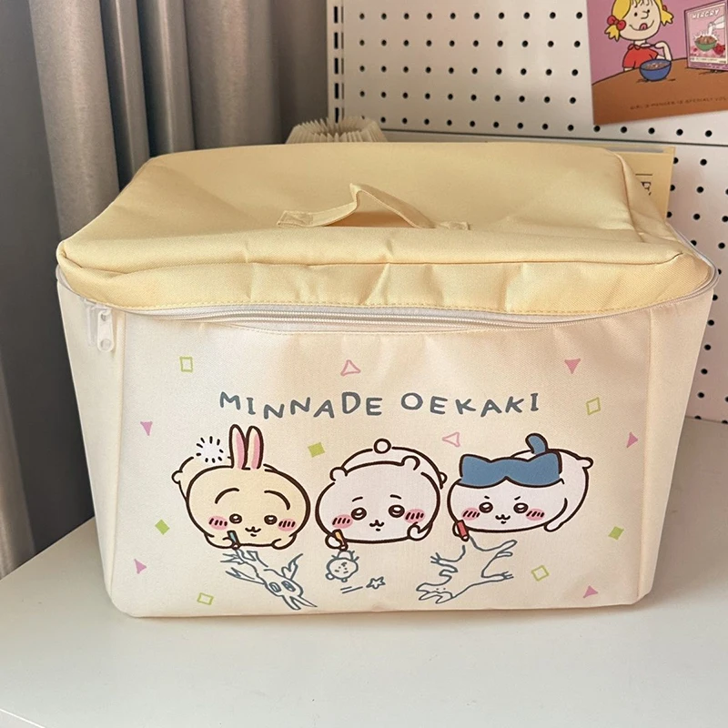 Cartoon Sanrio Xxx Chiikawas accessori Cute Beauty Kawaii Anime dormitorio organizzatore portatile vestiti snack giocattoli per ragazza regalo