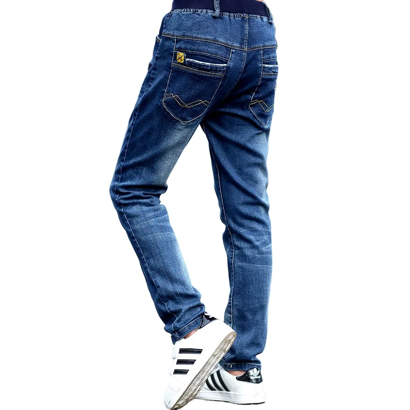 

Boys jeans spring 2024 children's loose casual trousers middle child handsome pants ropa niñas 10 12 años de moda verano