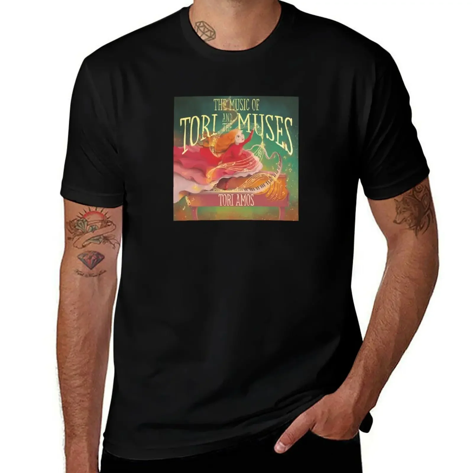 

Tori Amos The Music of Tori and the Muses T-Shirt vintage clothes kawaii clothes plus size tops mens graphic t-shirts hip hop