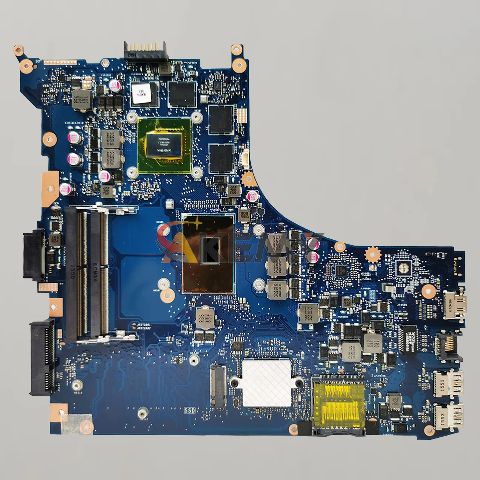 GL552VL Laptop Motherboard For ASUS ROG FX-PRO GL552VX ZX50V GL552VXK GL552V Notebook Mainboard With I5 I7 CPU 100% tests OK stk