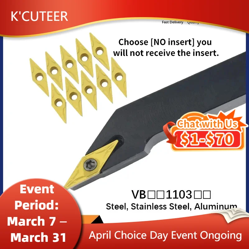 1Pc Lathe Cutter Ex…