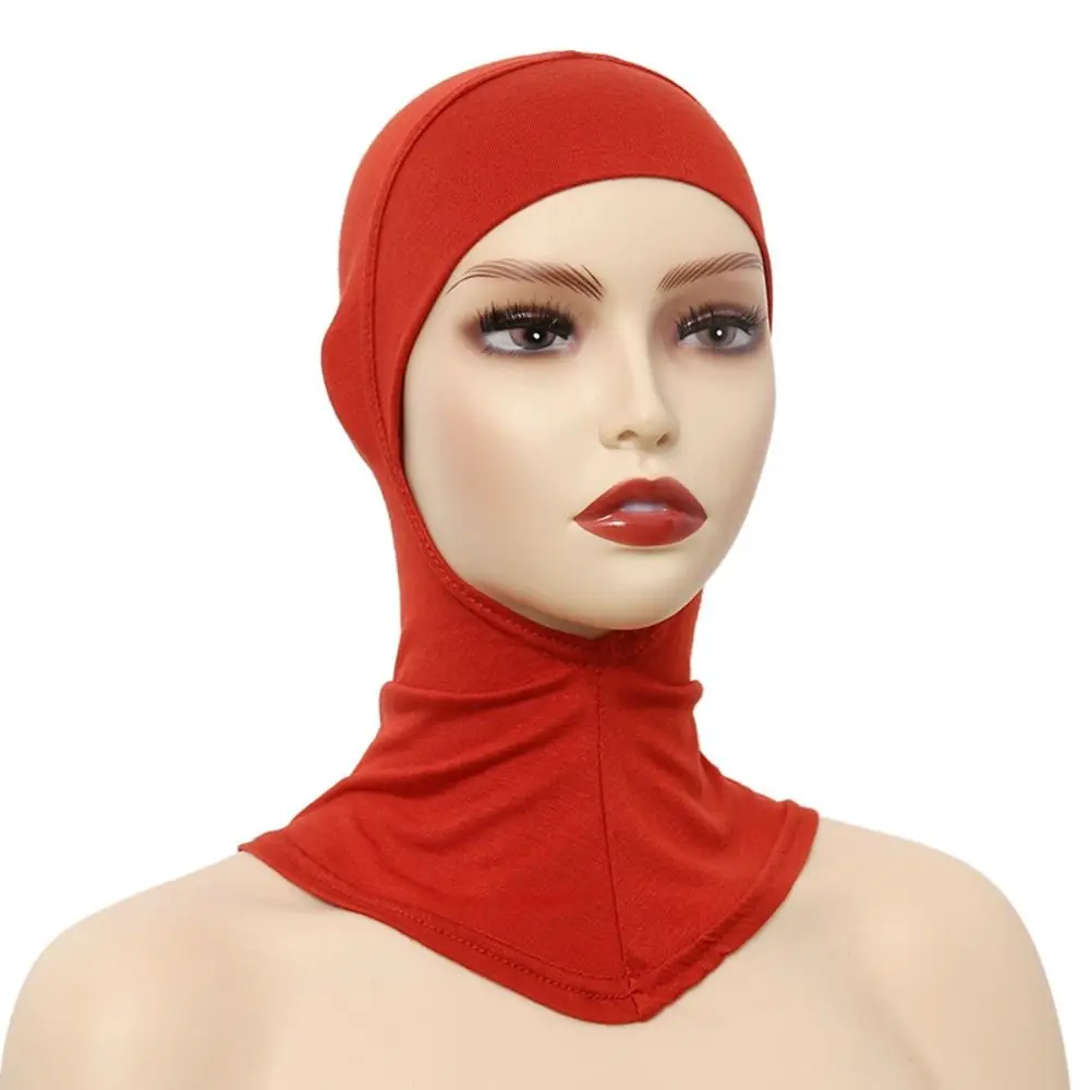 

26 Colors Hijab Inners Caps Classic Stretchable Under Scarf Scarves Cotton Circular Mouth Jersey Cotton Tube Cap Travel