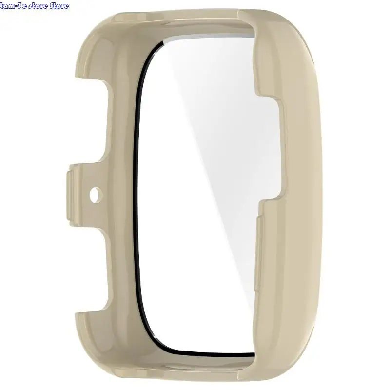 D0ua Watch Case с смягченной стеклянной пленкой для активной 2 квадратной защитной обложки Wwatch Scrector Protector Plonm