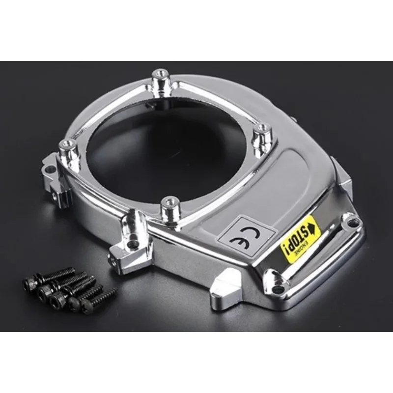 Motor de partida por tração cromado e tampa da cabeça para motor 32cc 36cc fit LOSI 5ive-T Redcat FG Rovan Baja 5B 5T LT