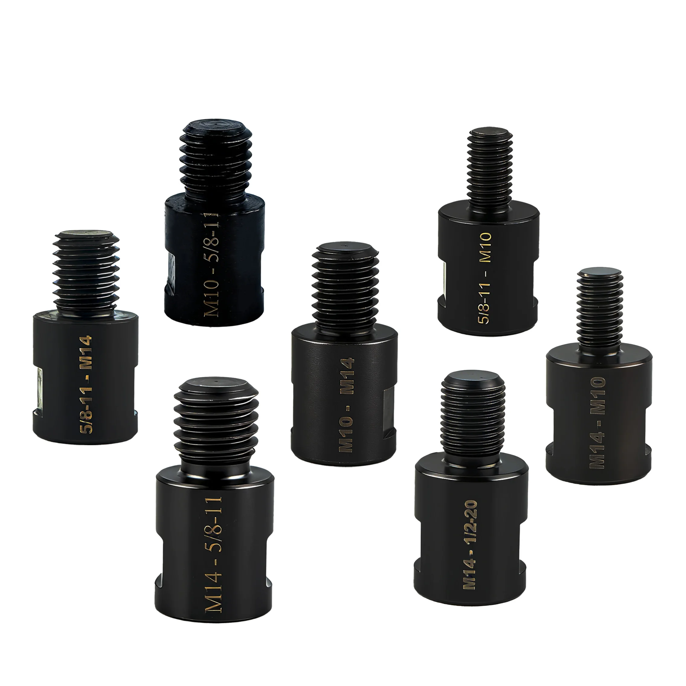 M14 5/8-11 M10 1/2-20 Gewinde Adapter Poliert Dorn Stecker Für Winkel Grinder Diamant Kern Bohrer bits Loch Sah Polieren Pad – Detail 1