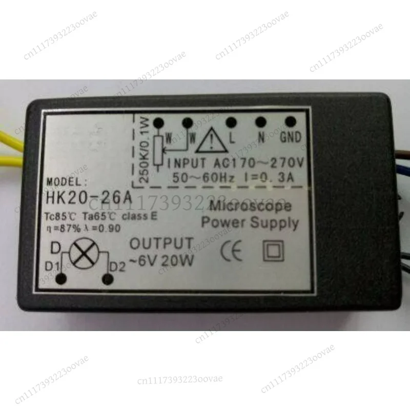 Df 6V 12V 20W 15W Microscope Power Module Halogen Lamp Supply HK20-26A HK20-212A Light Source Bulb Replacement