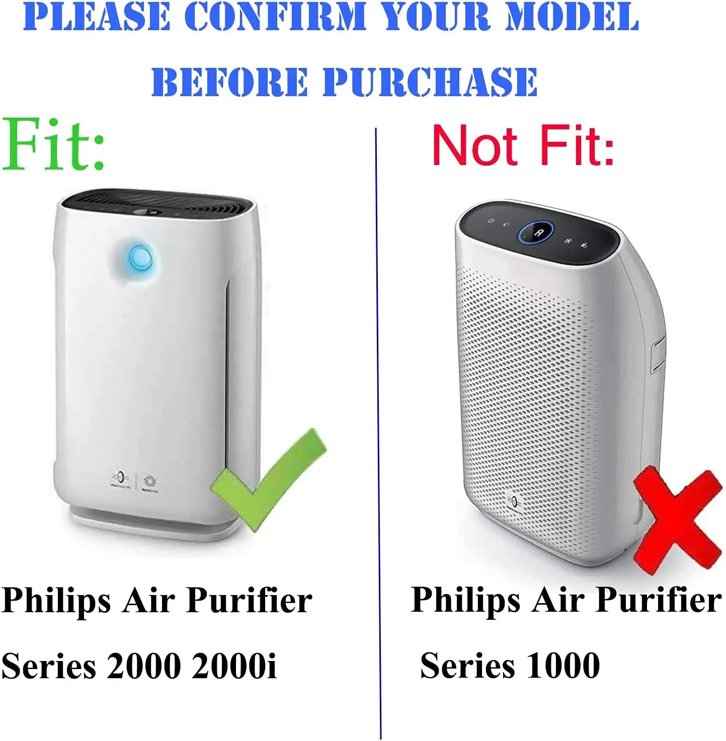 FY2422 FY2420 for Philips Air Purifier AC2882 AC2887 AC2889 AC3822 Replacement HEPA and carbon filter Accessies