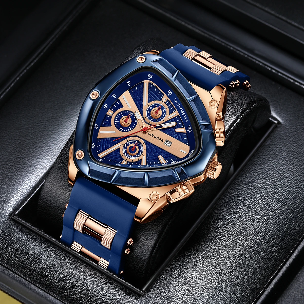 

Уникальные спортивные мужские часы, высококачественный силиконовый ремешок, кварцевые часы с автоматической датой, новый дизайн, горячая распродажа, наручные часы, подарки для него