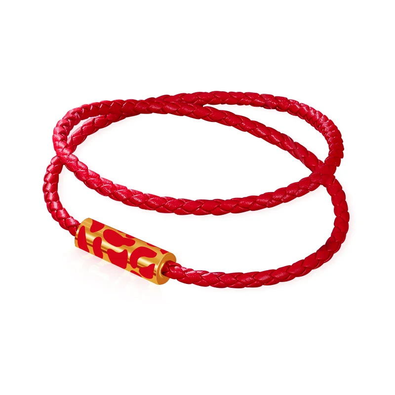 Classics Leopard Bracelets Double Layer Bracelets for Women Stainless Steel Leather Bracelet Female Fashion Jewelry Couple Gift