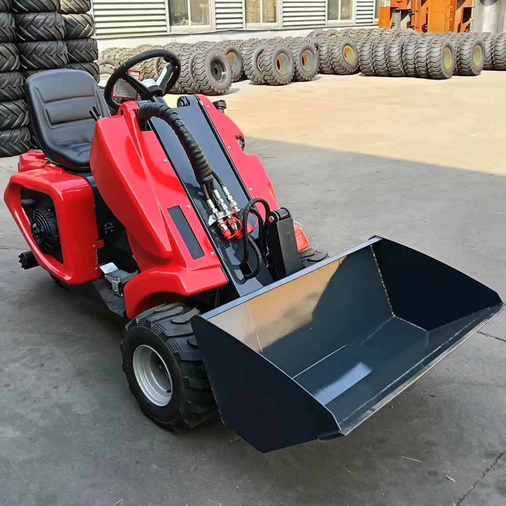 3 Wheel Loader Compact Front End Mini Wheel Loader Hydraulic Earthmoving Heavy Duty CE EPA Certified Customized